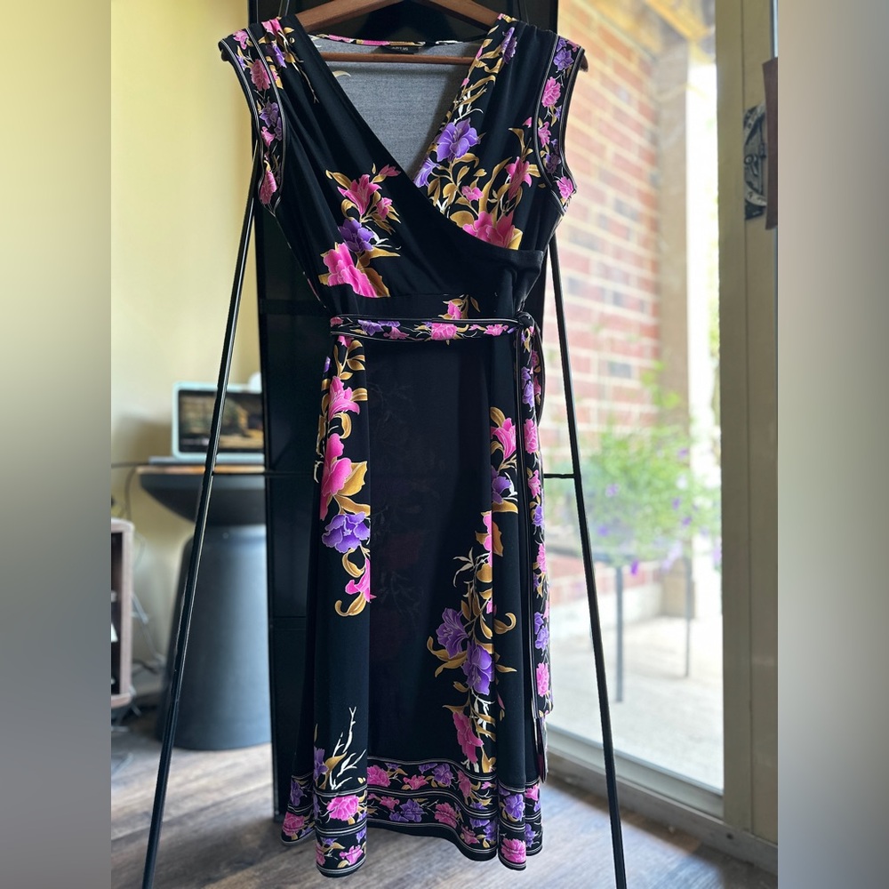 Apt. 9 Pink and Purple Wrap Sundress